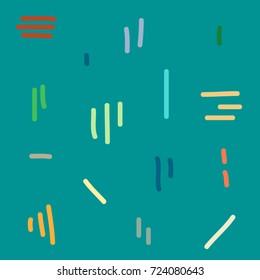 Colorful vector line pattern