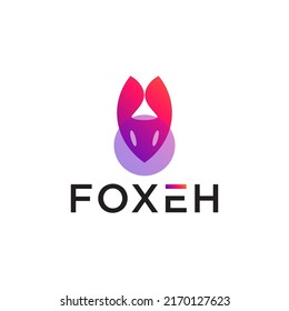 Diseño del logotipo del vector colorido. Concepto de icono. Resumen ART