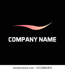 Colorful Vector Logo Design. Icon Concept. Abstract Ribbons