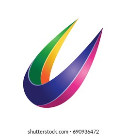 Colorful Vector Logo Design. Icon Concept