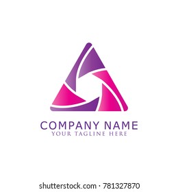 Colorful Vector Logo Design. Icon Concept. 