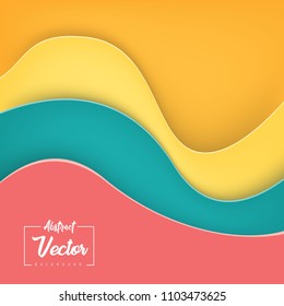 Colorful Vector Modern Abstract Background
