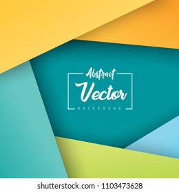 Colorful Vector Modern Abstract Background