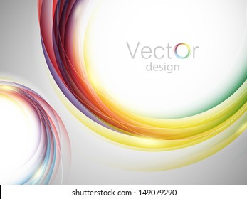 colorful vector modern  design with copy space. Eps10