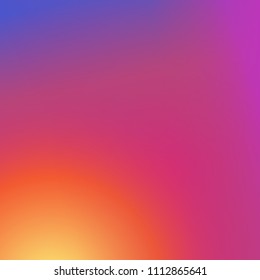 Colorful vector modern fresh gradient background.