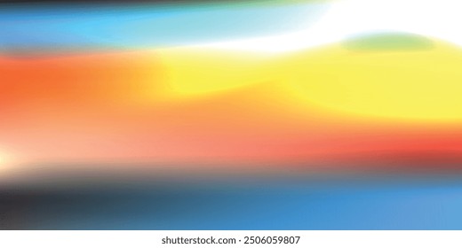 Fondo de gradiente fresco moderno de Vector colorido.