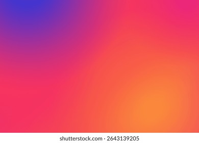 Colorful vector modern fresh gradient background.
