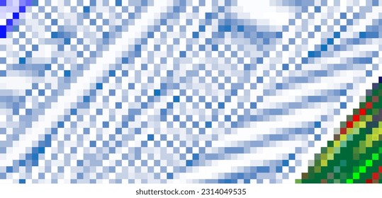 Colorful vector mosaic pattern. Abstract background. 