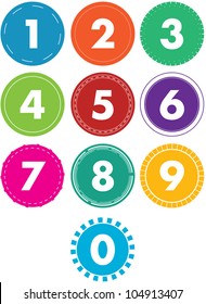 363,499 Numbers In A Circle Stock Vectors, Images & Vector Art ...