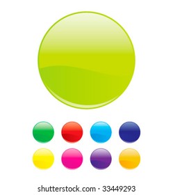Colorful vector orbs
