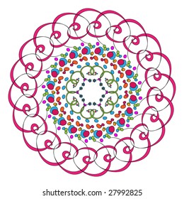 Colorful Vector Ornament