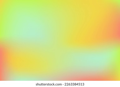 Colorful vector pastel blurr gradient textures. Abstract gradient banners. Color style background. Wallpaper for site, social media, fons, card, poster, banner, presentation, game, print, postcards