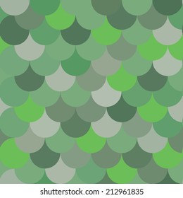 Colorful vector pattern, colorful circles, hipster style, pattern, Japanese style, fish scales in a beautiful design, fashion background. Desktop, phone, computer.