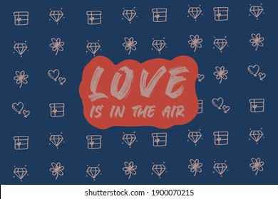 Diseño de patrones vectoriales coloridos para el Día de San Valentín.