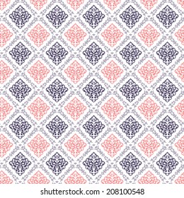Colorful vector pattern. Seamless pattern can be used for wallpaper, pattern fills, web page background, surface textures or gift paper.