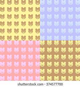 A colorful vector pattern Set  Vector EPS10, Great for any use.