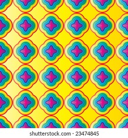 Colorful vector pattern for stylish backgrounds