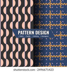 Colorful Vector Patterns collection, Seamless Abstract Wallpaper Design, Modern and Vintage 
Elements, Perfect for Fabric, Contemporary Decor, and Artistic Projects with Bright Trendy Styles