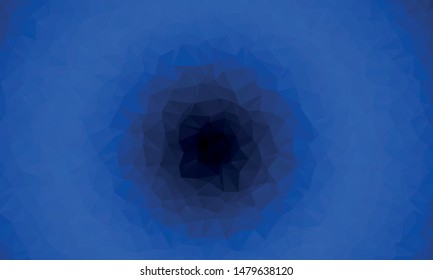 Colorful vector polygon abstract backdrop. Abstract business design illustration with triangles.