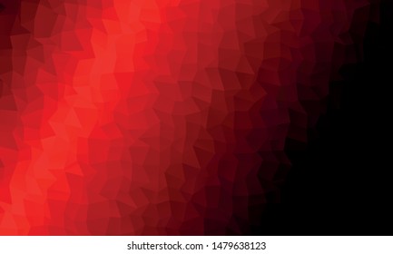 Colorful vector polygon abstract backdrop. Abstract business design illustration with triangles.