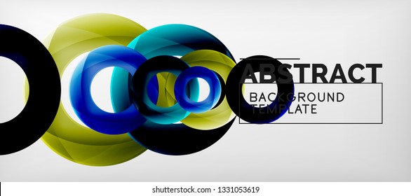 Farbige Vektorgrafik klingt mit geometrisch abstraktem Hintergrund, modernem geometrischem Muster. Design-Vorlage für Geschäfts- oder Technologiepräsentationen, Broschüren oder Flyer-Muster oder geometrischer Webbanner, minimaler