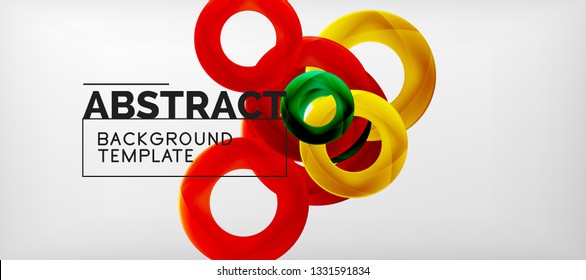 Farbige Vektorgrafik klingt mit geometrisch abstraktem Hintergrund, modernem geometrischem Muster. Design-Vorlage für Geschäfts- oder Technologiepräsentationen, Broschüren oder Flyer-Muster oder geometrischer Webbanner, minimaler