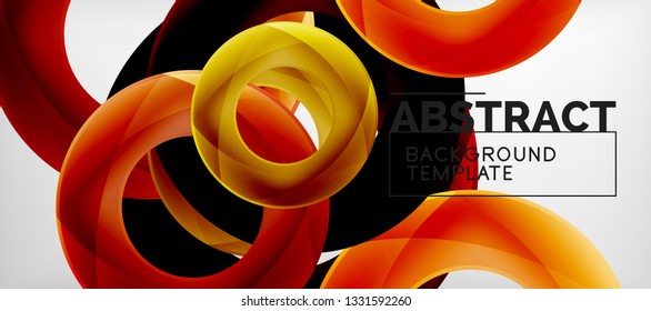 Farbige Vektorgrafik klingt mit geometrisch abstraktem Hintergrund, modernem geometrischem Muster. Design-Vorlage für Geschäfts- oder Technologiepräsentationen, Broschüren oder Flyer-Muster oder geometrischer Webbanner, minimaler