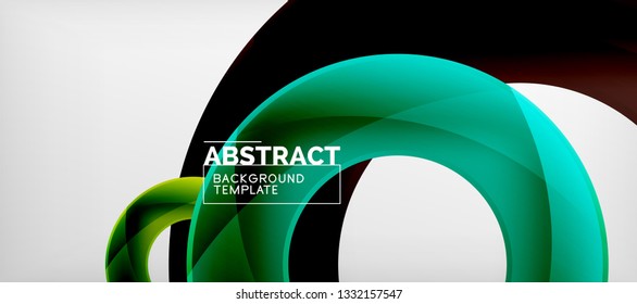 Farbige Vektorgrafik klingt mit geometrisch abstraktem Hintergrund, modernem geometrischem Muster. Design-Vorlage für Geschäfts- oder Technologiepräsentationen, Broschüren oder Flyer-Muster oder geometrischer Webbanner, minimaler