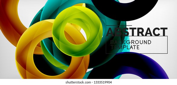 Farbige Vektorgrafik klingt mit geometrisch abstraktem Hintergrund, modernem geometrischem Muster. Design-Vorlage für Geschäfts- oder Technologiepräsentationen, Broschüren oder Flyer-Muster oder geometrischer Webbanner, minimaler