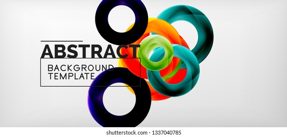 Farbige Vektorgrafik klingt mit geometrisch abstraktem Hintergrund, modernem geometrischem Muster. Design-Vorlage für Geschäfts- oder Technologiepräsentationen, Broschüren oder Flyer-Muster oder geometrischer Webbanner, minimaler