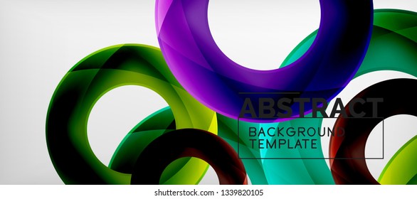 Farbige Vektorgrafik klingt mit geometrisch abstraktem Hintergrund, modernem geometrischem Muster. Design-Vorlage für Geschäfts- oder Technologiepräsentationen, Broschüren oder Flyer-Muster oder geometrischer Webbanner, minimaler