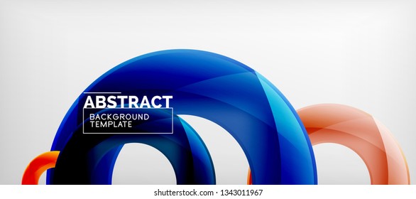 Farbige Vektorgrafik klingt mit geometrisch abstraktem Hintergrund, modernem geometrischem Muster. Design-Vorlage für Geschäfts- oder Technologiepräsentationen, Broschüren oder Flyer-Muster oder geometrischer Webbanner, minimaler