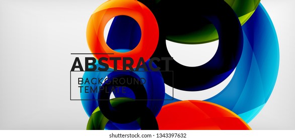 Farbige Vektorgrafik klingt mit geometrisch abstraktem Hintergrund, modernem geometrischem Muster. Design-Vorlage für Geschäfts- oder Technologiepräsentationen, Broschüren oder Flyer-Muster oder geometrischer Webbanner, minimaler