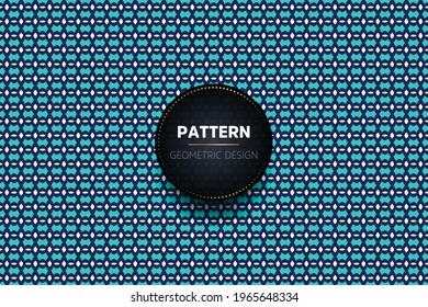 A colorful vector seamless geometric pattern