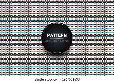 A colorful vector seamless geometric pattern