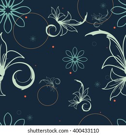 colorful vector seamless pattern. Elements for your design. Eps10