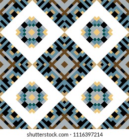 Colorful vector seamless pattern for printed products