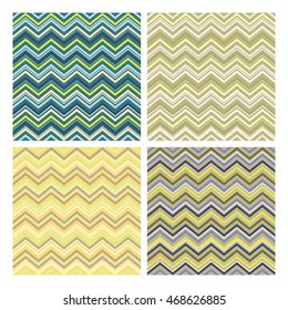 colorful vector seamless patterns set. Elements for your design. Eps10