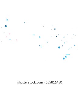 Colorful Vector Splashes - Blot, Stains Set. set splash color