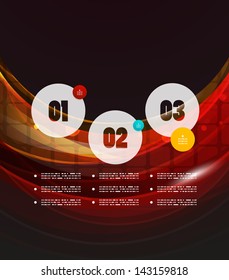Colorful vector swirl abstract background