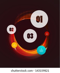 Colorful vector swirl abstract background