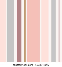 Colorful vector vertical stripes pattern. Simple seamless texture with thin and thick straight lines. Stylish abstract geometric striped background in soft pastel colors. Repeated design for wallpaper