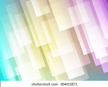 colorful vector wallpaper out of flats 1024x768