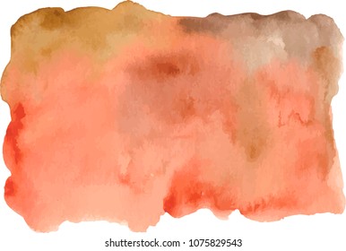 Colorful vector watercolor background.