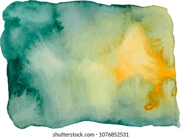 Colorful vector watercolor background.