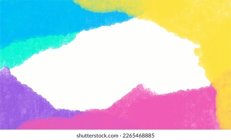 Colorful vector watercolor backgrounds for poster, brochure or flyer, Bundle of watercolor posters, flyers or cards. Banner template.