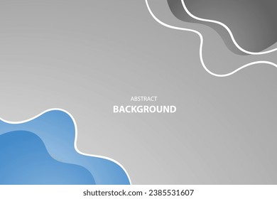 El colorido vector ondea el fondo moderno con espacio para el texto y el mensaje. diseño de concepto