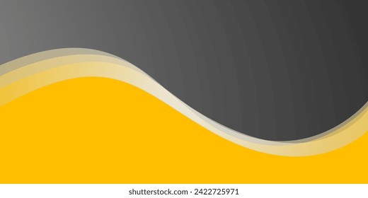 Colorful vector wave modern background with space for text and message. concept design