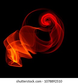 Colorful vector wave. Stylish futuristic background. EPS10