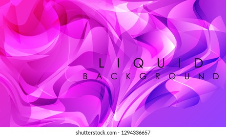 Colorful vector wave texture, liquid abstract background.
